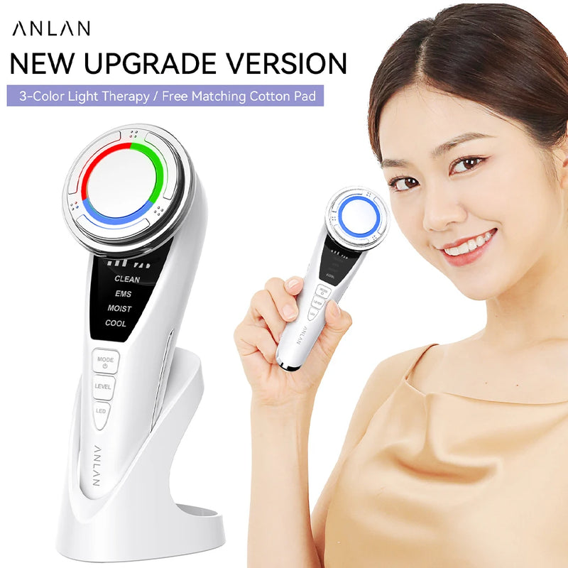 Anlan C812A - Aparelho Facial 7 em 1 para Cuidados com a Pele