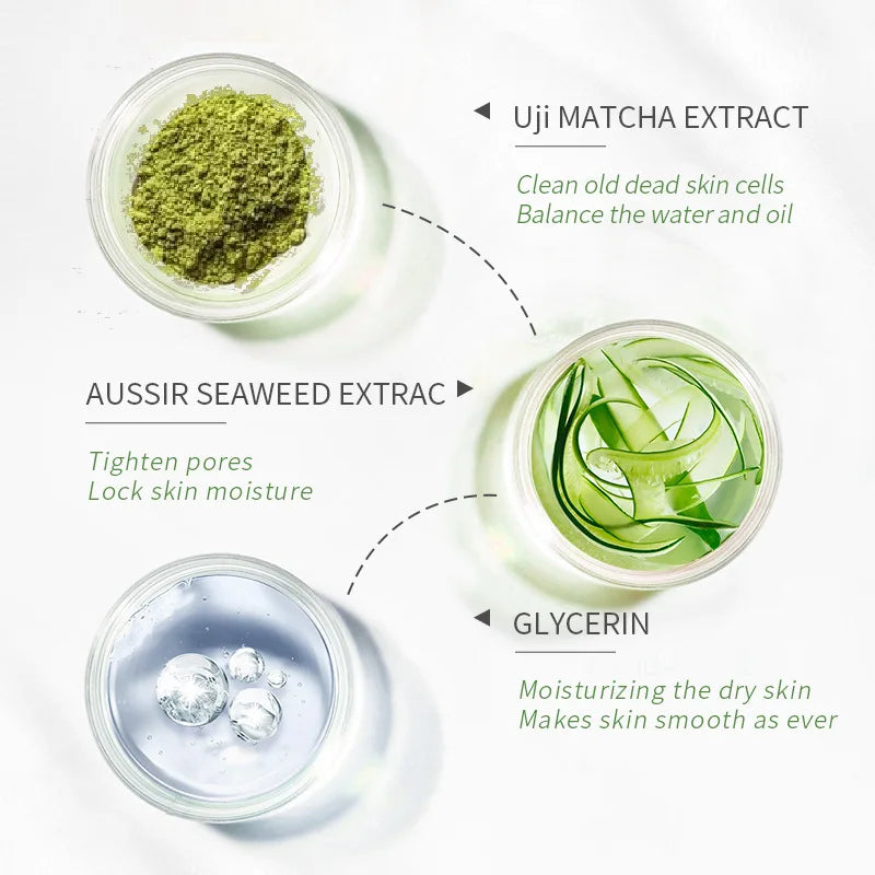 Gel Esfoliante LAIKOU com Extrato de Matcha - 60g