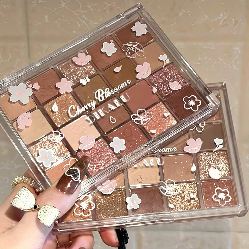 Paleta de Sombras Multifuncional - Cores Vibrantes e Longa Duração