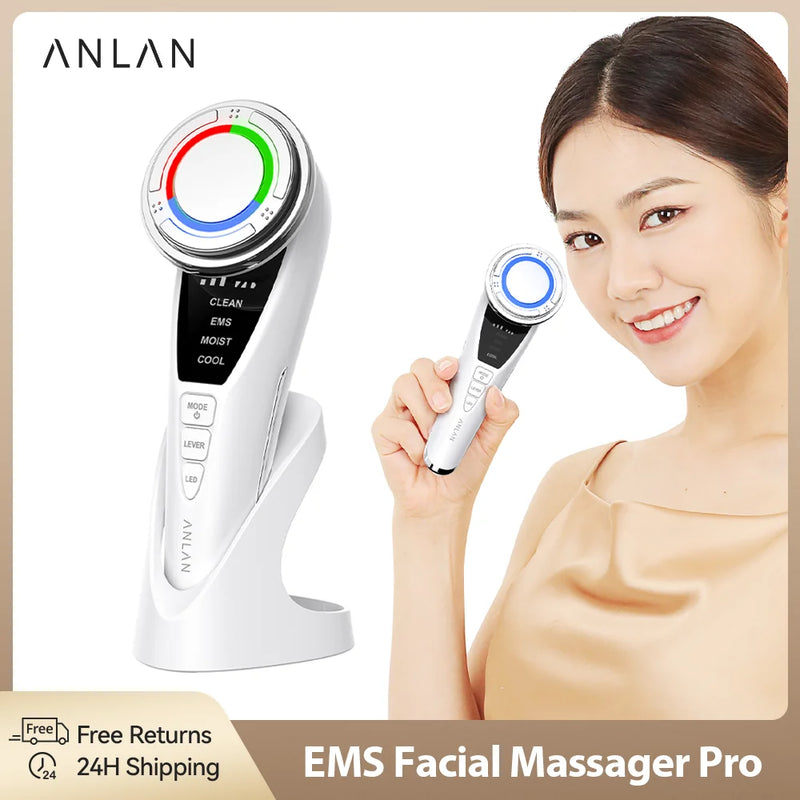 Anlan C812A - Aparelho Facial 7 em 1 para Cuidados com a Pele