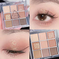 Paleta de Sombras Smoky Eye - 9 Cores Profissionais para um Look Punk e Sofisticado