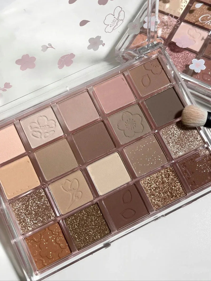 Paleta de Sombras Multifuncional - Cores Vibrantes e Longa Duração