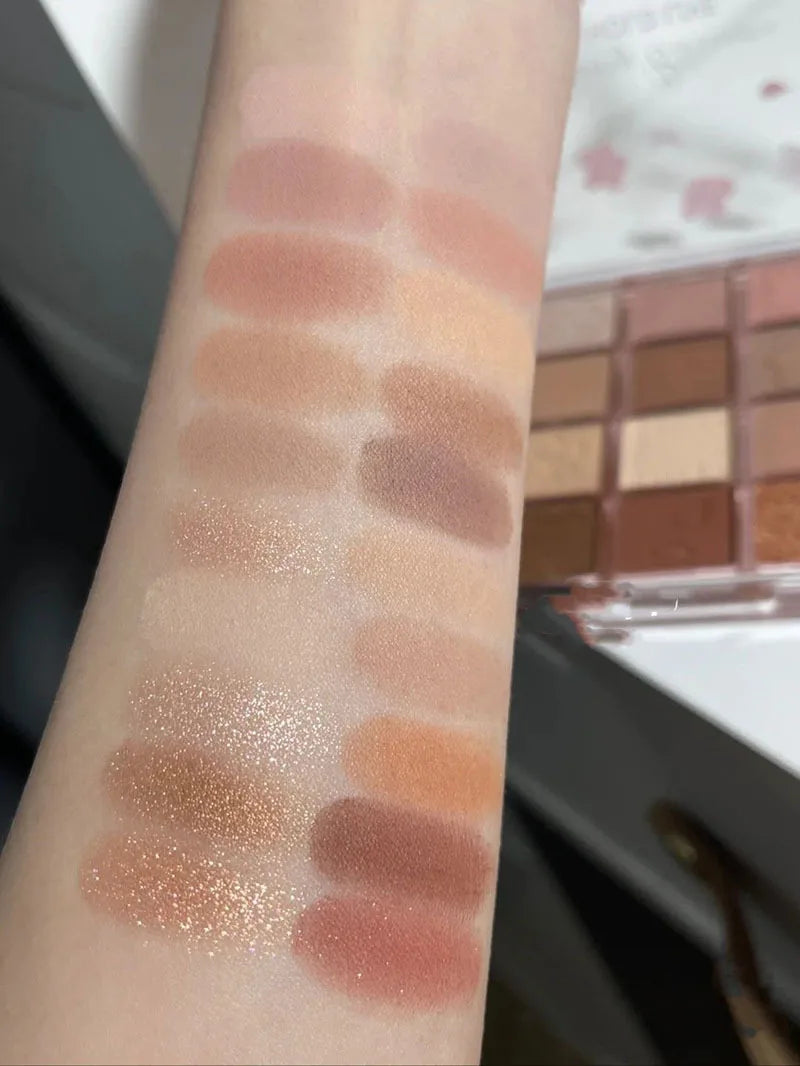 Paleta de Sombras Multifuncional - Cores Vibrantes e Longa Duração