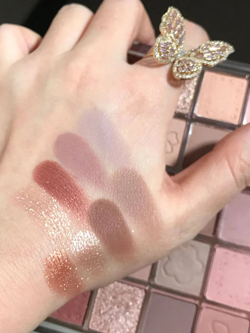 Paleta de Sombras Multifuncional - Cores Vibrantes e Longa Duração