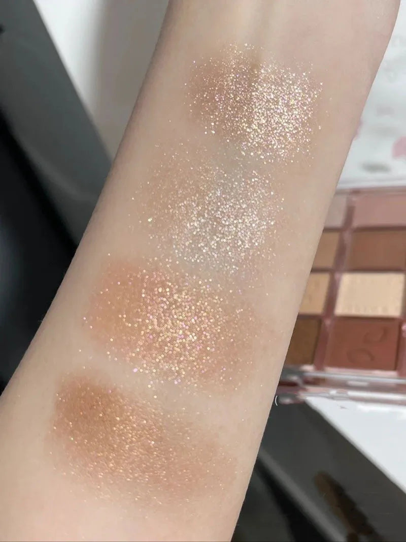 Paleta de Sombras Multifuncional - Cores Vibrantes e Longa Duração